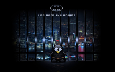 the dark knight tux wallpaper