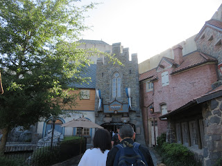 Outdoor Queue Line Frozen Ever After Epcot Walt Disney World