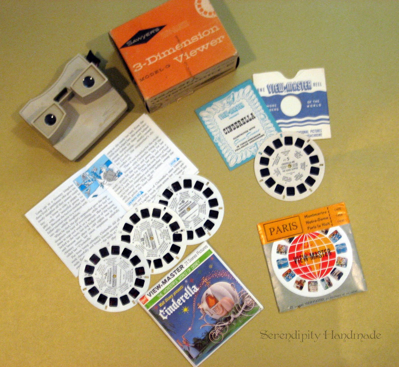 Serendipity Handmade: Fortunate Finds: Vintage View-Master Collection