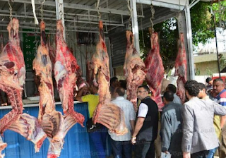 12 منفذا لبيع اللحوم بأسعار مخفضة خلال ايام عيد الأضحى بالفيوم
