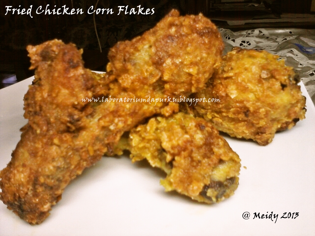 Dapur Meidina: Fried Chicken Corn Flakes