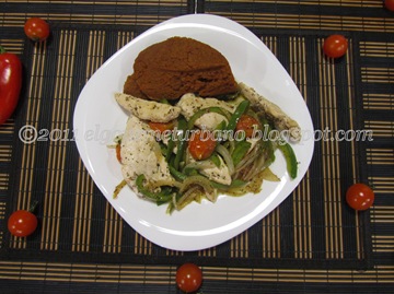 franz lehman - plato fuerte - fajitas de pollo tipo frontera 1