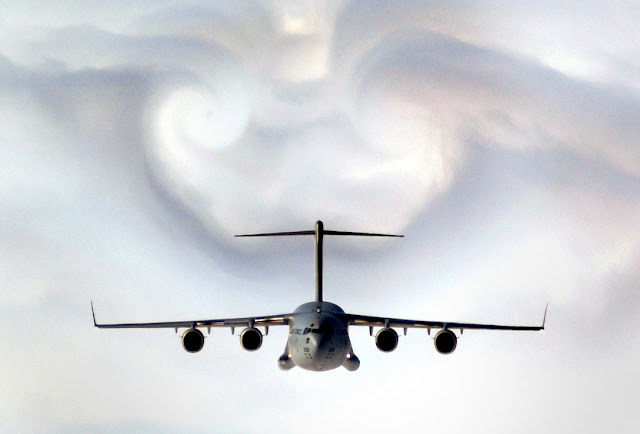 C17 wake turbulence