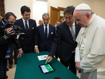 Pope and computer