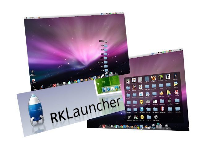 RK Launcher 0.41 Beta Nightly (x86) [El lanzador de aplicaciones que mejor imita a la barra de MAC]