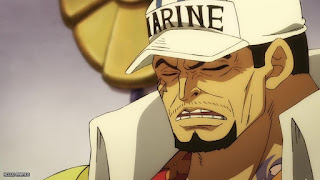 ワンピース アニメ 1081話 サカズキ ONE PIECE Episode 1081