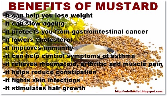 weight loss for a healthy lifestyle: Pass the MUSTARD and its health ...