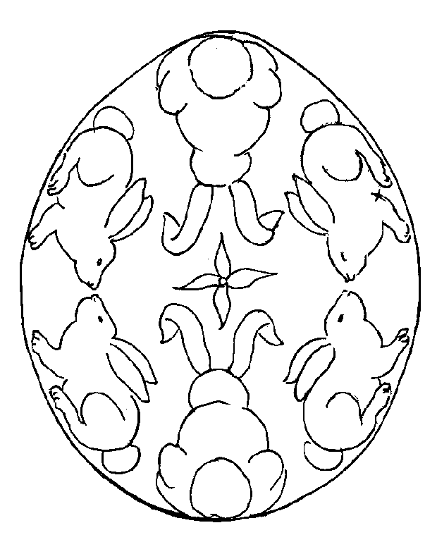Download Free Printable Easter Egg Coloring Pages - Best Coloring ...