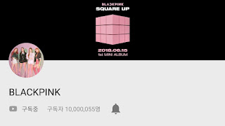 180726 Blackpink Became The 1st Kpop Group To Reach 10M Subscriber In YouTube 