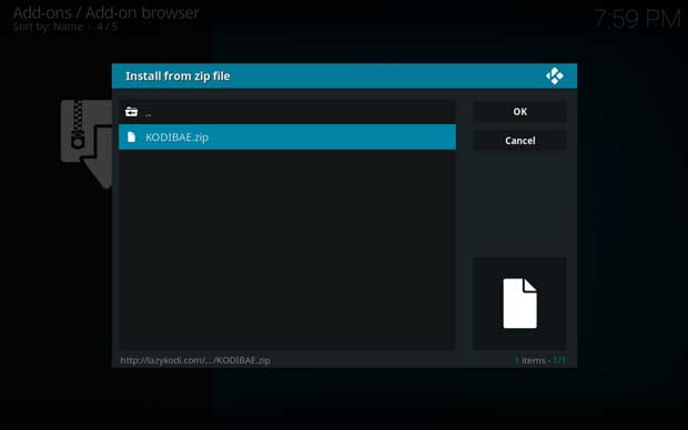 instal dan setting add-on kodi exodus 7