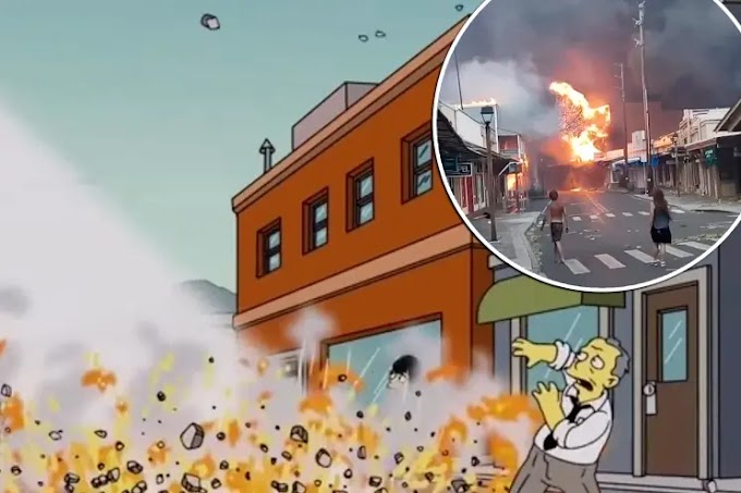 Episódio dos Simpsons sobre incêndio em Springfield , previu desastre em Maui ?