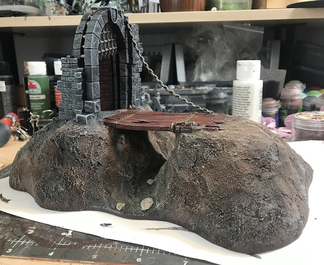 How to make drawbridge ruins terrain