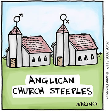 Anglican Church Steeples