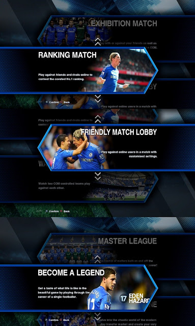 Chelsea Submenu Header PES 2013