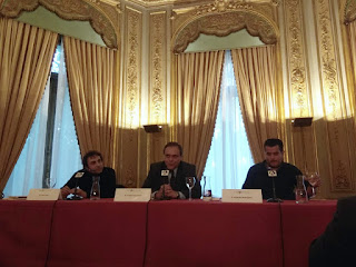 Dr Luis Luna de la Universidad complutense de Madrid, Rafael Courtoisie y Augusto Rodríguez de la Universidad Autónoma de Madrid