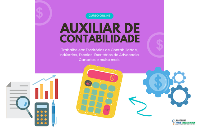 Curso Completo de Auxiliar de Contabilidade Totalmente Online