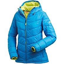 Nordcap Damen Jacke in Daunenoptik, warme Steppjacke in Blau, tolle Übergangs- & Winterjacke, 100% Wattierung (Gr: 36 - 50)