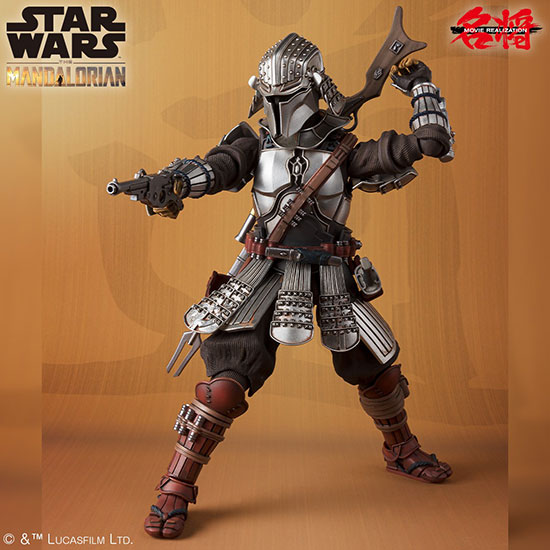 MEISHO MOVIE REALIZATION RONIN MANDALORIAN (BESKAR ARMOR) & GROGU