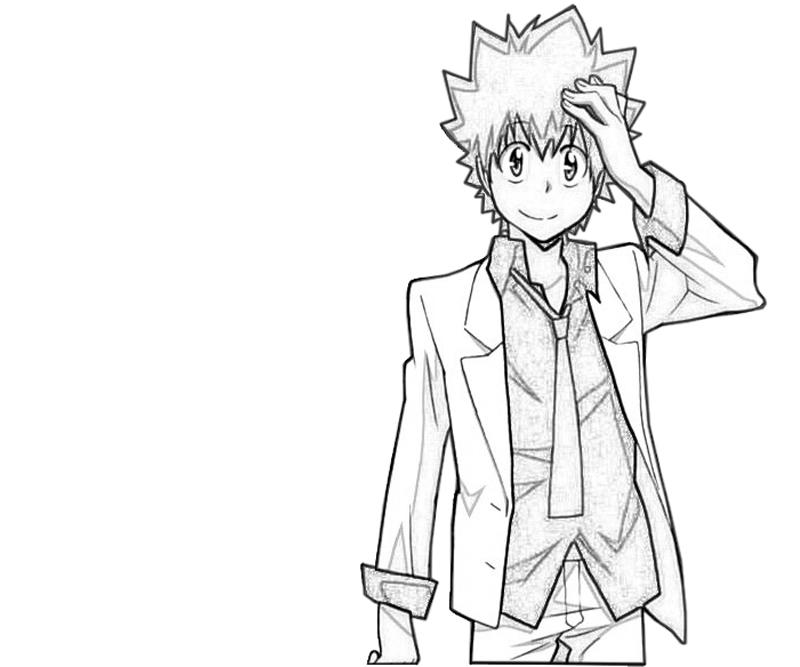 printable-tsunayoshi-sawada-character_coloring-pages