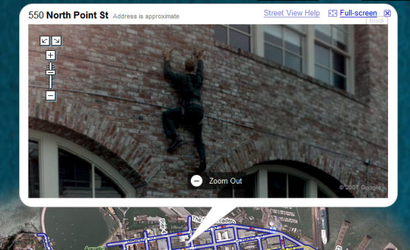funny things on google earth. As proud as the Google Maps
