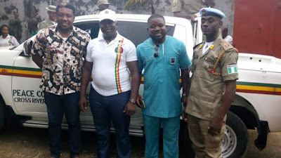 Gov Ayade Donates Patrol Van For Nigerian Peace Corps In Calabar (Photos)