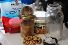 Granola, coconut, Walnuts, Living from Glory to Glory Blog