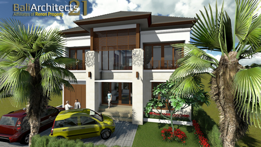 Contoh Desain  Rumah  Mewah 2 dan 1  Lantai  Model Rumah  