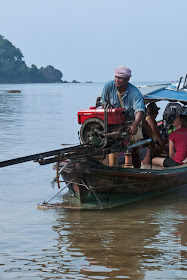Thailand Ko Libong - Relax Resort - Longtail Boat transportation