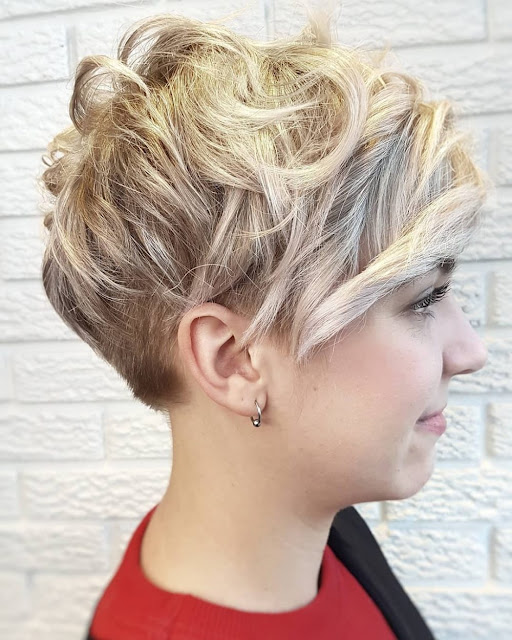 Smoothed Out Pixie Hair Style