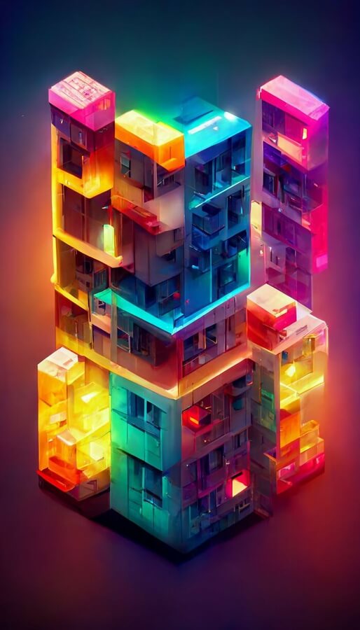 10-Lit-up-block-of-flats-digital-architecture-Alexander-Dobrokotov-www-designstack-co