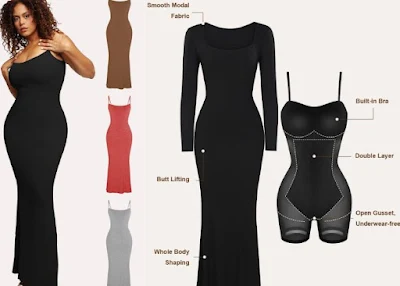 Long dress shapewear