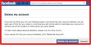 Delete My FB Account Right Now | Deactivate My Facebook Profile Right Now