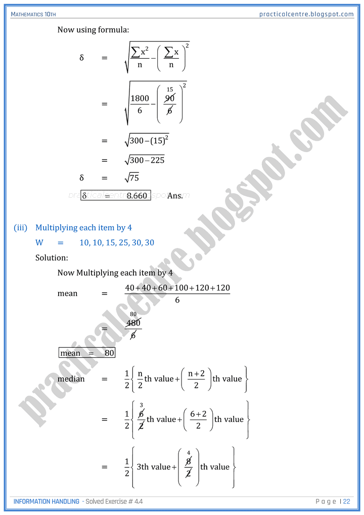 information-handling-exercise-4-4-mathematics-10th