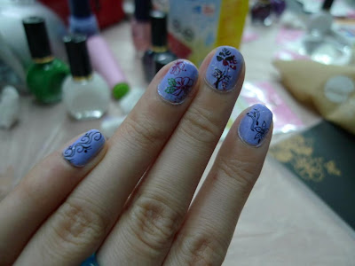 Hello Kitty Art. 3d hello kitty nail art.