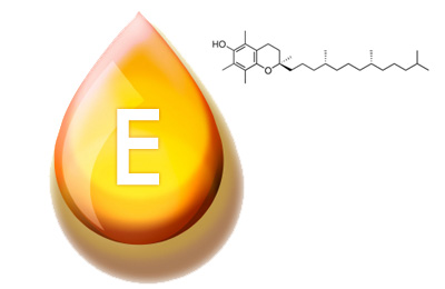 Vitamin E Molecule Structure