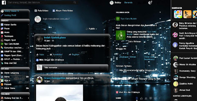 Cara Mengubah Tampilan Facebook Menjadi Lebih Keren