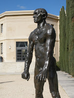 Rodin statue at Cantor Center for Visual Arts