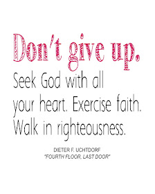 "Don't Give Up" printable quote