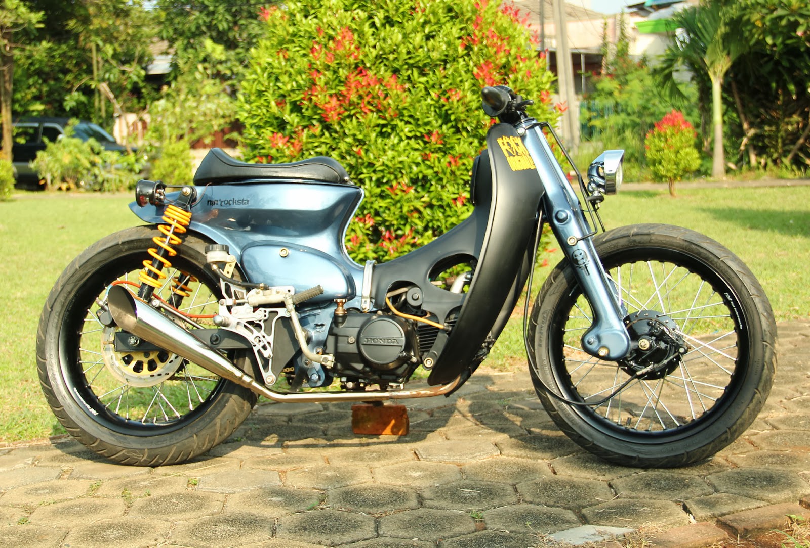 Download 97 Modifikasi Motor Jadul Honda C70 Terkeren Janur