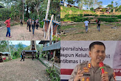 Anggota Polres Tana Toraja Bubarkan Rencana Lokasi Judi Sabung Ayam di 2 Kecamatan