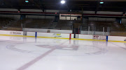 The center ice logo at Appleton is the school shield