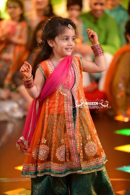 Latest fashion suits for little girls Pakistani and Indian 
