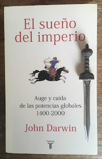 Portada del libro El sueño del imperio, de John Darwin