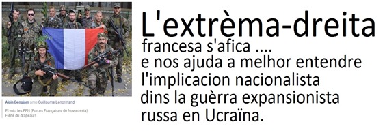 Extrèma-dreita francesa s'afica dins la guèrra russa en Ucraïna
