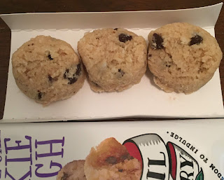 Hail Merry Chocolate Chip Cookie Dough Bites unwrapped