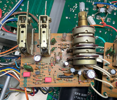 Sansui 9090_Tone Control Board (F-2543)_after servicing