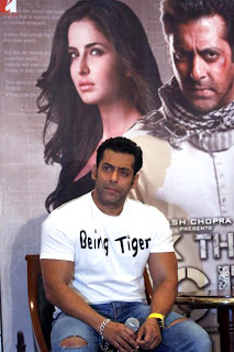 Salman Khan promotes 'Ek Tha Tiger' in New Delhi