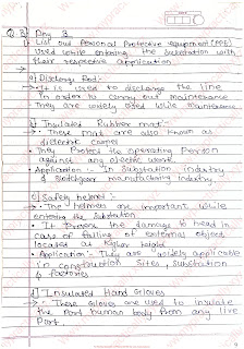 22633 ESP Electrical Substation & Practices Question Bank Answers Solution MSBTE QB Answers