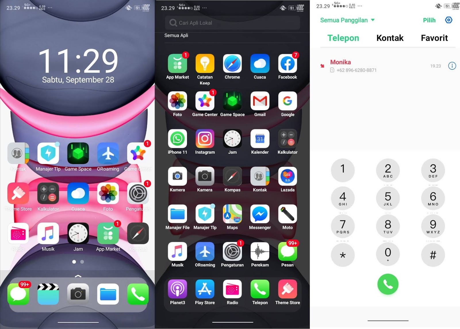 Download Themes iPhone 11 Pro Max 5G+ for OPPO & Realme