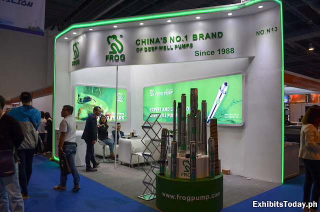 Frog Pump Exhibition Booth 